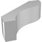 Ekena Millwork 5-in. W x 16-in. D x 16-in. H Geneva Architectural Grade PVC Knee Brace BRCP05X16X16GNV - alternate 5
